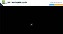 Desktop Screenshot of 2percentrealty.ca